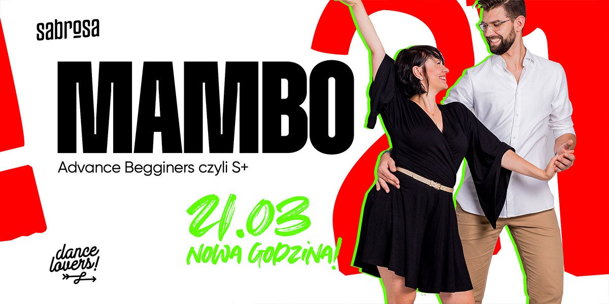 Mambo S+  w Salsa Sabrosa Dance Studio - Kraków
