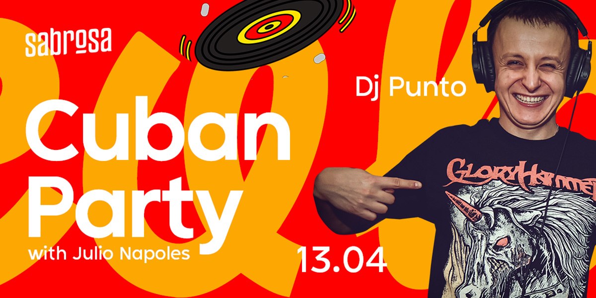 Cuban Party z DJ Punti  w Salsa Sabrosa Dance Studio - Kraków